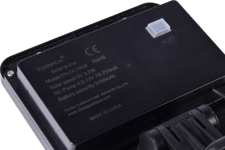 dobar Gartenbrunnen Hera mit LEDs und Solarpanel